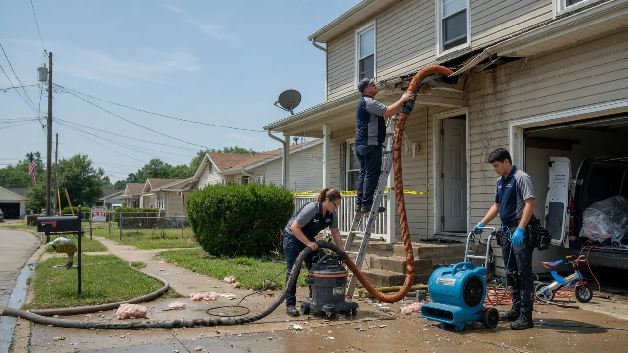 Water Damage Restoration in Windfall, IN near me